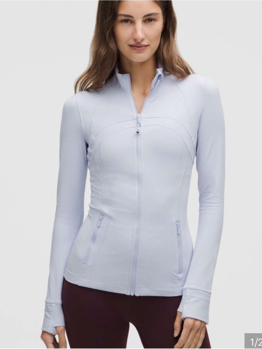 lululemon athletica Lavender Full-Zip Jacket